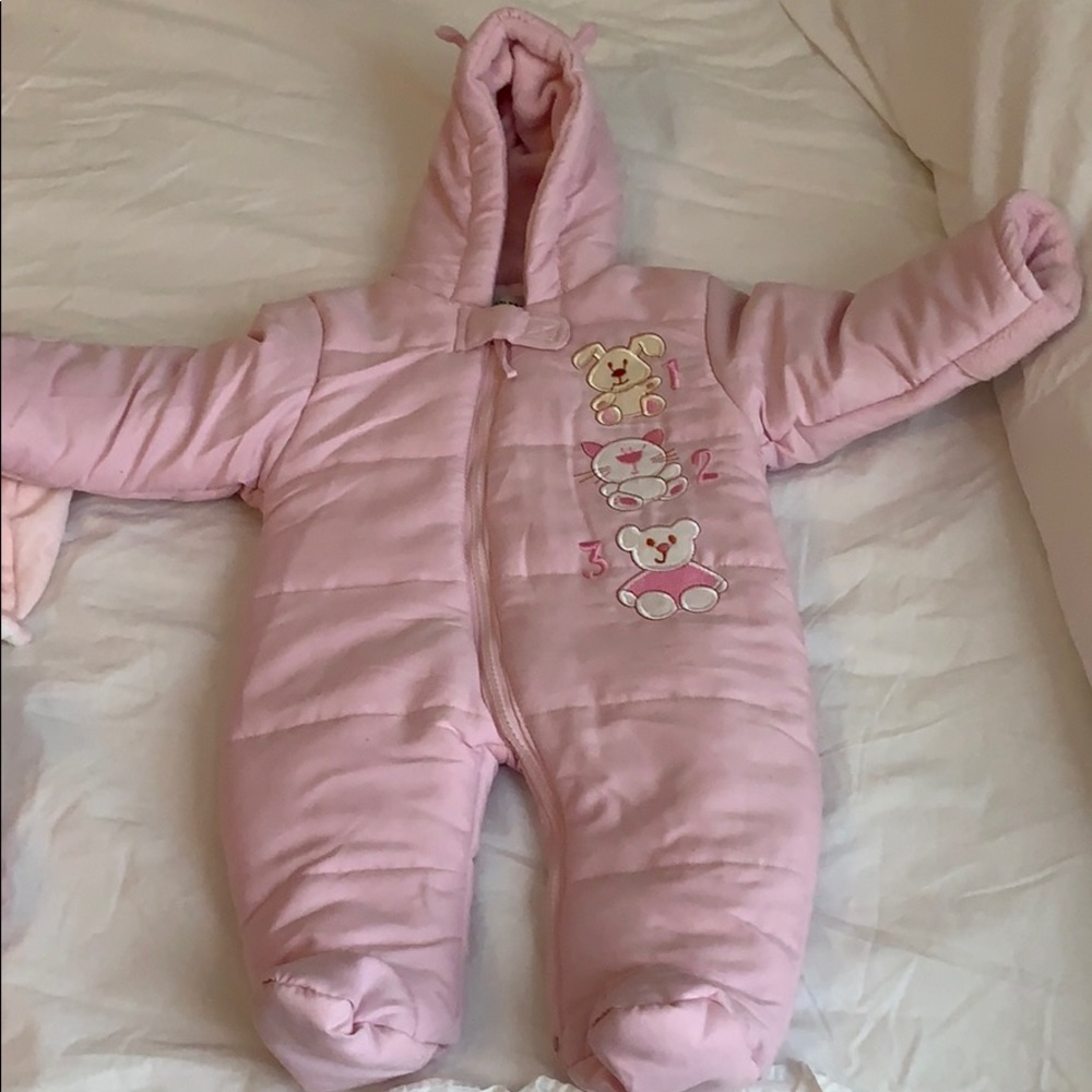 Girls snow suit